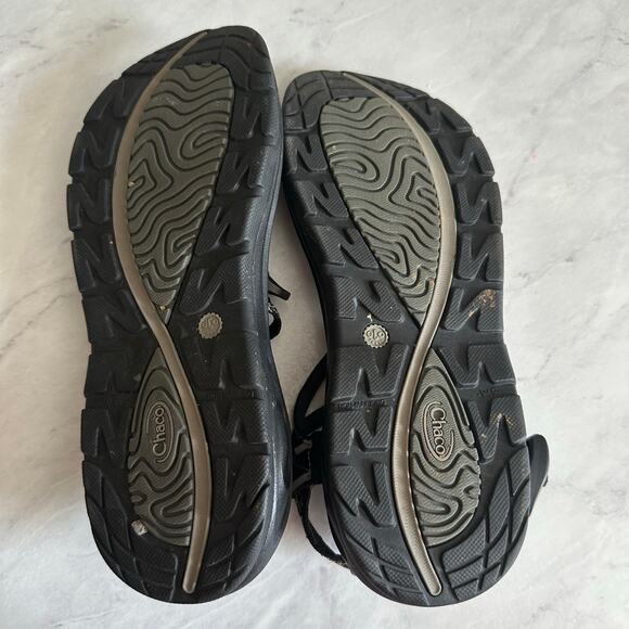 Chaco X2 Cushioned Sandal Women's sz 9 Black Dual Strap shoes hiking strappy - Picture 9 of 10